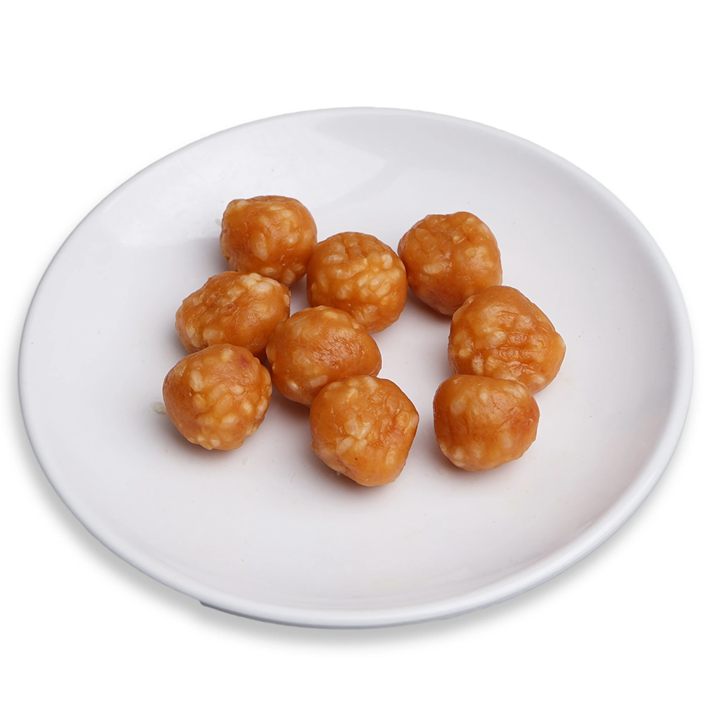 Natural Dry Chicken Poppers Chicken Rice Ball Pet Snacks for Dog