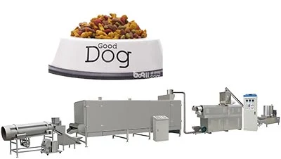 Pet Treat Snacks Making Machine Equipment Dog Chews Food Processing Line