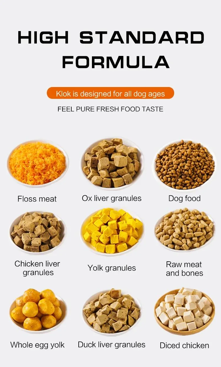 Organic and Natural Pet Dry Food for Cat and Dog