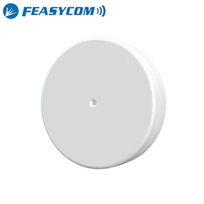 Feasycom OEM Smart Small Temperature and Humidity BLE 5.1 Beacon Bluetooth Sensor with Push Button &amp; LED Status Light