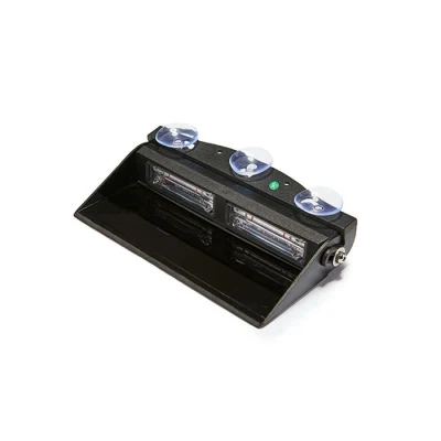  Red Blue 12V Police Emergency Vehicle Dash Light