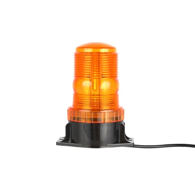  High Brightness 30LEDs 15W Amber Emergency Warning Strobe Beacon Light Magnetic/Screw Mount for Forklift Truck Tractor Golf Carts UTV