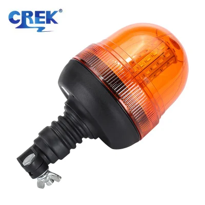  CE LED Strobe Warning Light with Pole Mount Beacon Flexible Rotating Flashing Safety Alarming Tractor Beacon Light