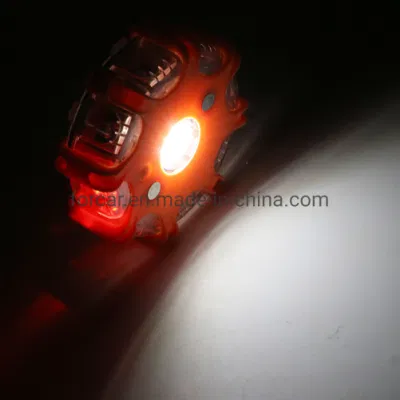 LED Emergency Roadside Safety Flares Strobe Traffic Light Road Warning Beacon with 5 White SMD LED