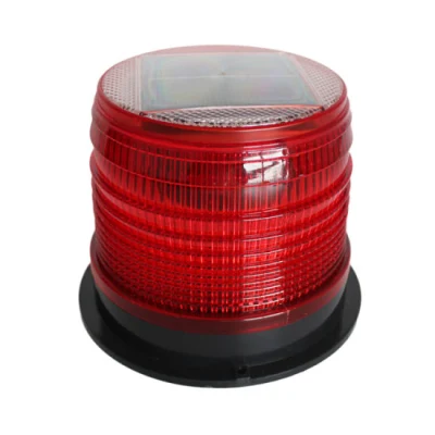 LED Amber Clear Warning Beacon Strobe Light with Magnetic Base