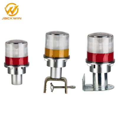  Solar Warning Strobe Beacon Light LED Emergency Traffic Light Construction Warning Lights