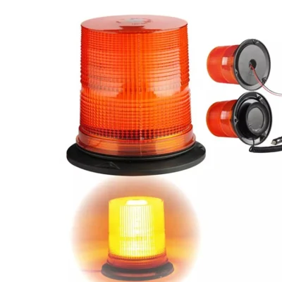  DC12-48V Strobe LED Flash Warning Light Emergency Signal Beacon LED Light for Engineering Vehicle