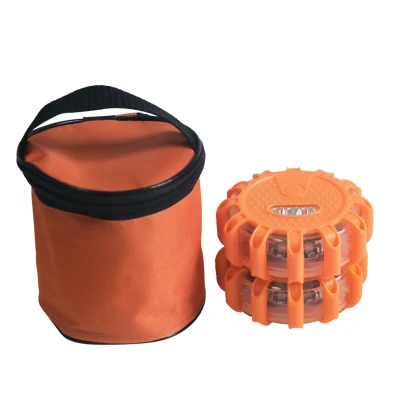 LED Amber Rotating Flashing Strobe Forklift Beacon Light with Ring
