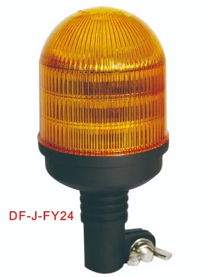  ECE R65 IP69K DIN Pole Mount Tractor Rotating Light LED Warning Light Beacon Light