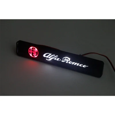 Car Styling Grille Emblem LED Front Grille Light Modified Personalized Car Logo Medium Net Lamp Emblem Badge Illuminated Use for Car Grille Decorative