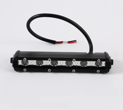  18W Single Dual Row LED Light Bar for Offroad Jeep