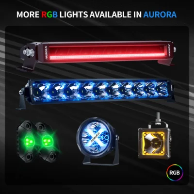 Aurora Evolve Offroad LED Light Bar Colorful RGB LED Lightbar