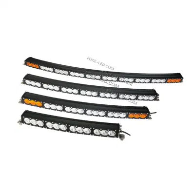  High Quality Waterproof 120W-300W Dual Row off Road Curved 12V LED Light Bars