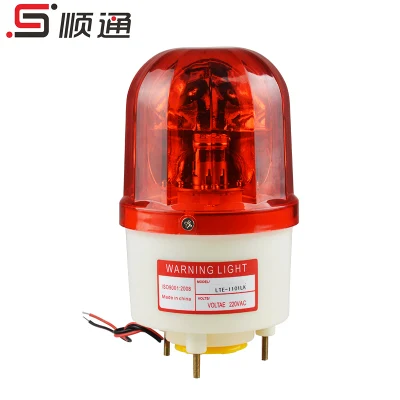  Lte-1101lk High Decibel Rotary Warning Light Beacon with Buzzer