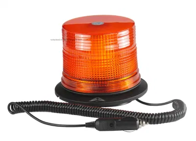 Magnetic Emergency Amber LED Rotary Lamp Flashing Warning Beacon Traffic Strobe Light