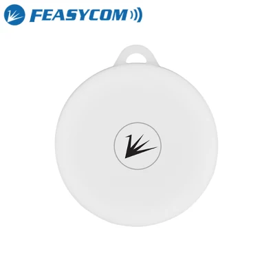 Feasycom OEM Smart Small Temperature and Humidity BLE 5.1 Beacon Bluetooth Sensor with Push Button &amp; LED Status Light