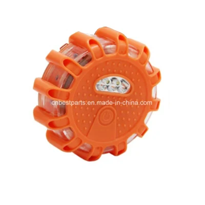  Car Safety Caution V16 Beacon Strobe Lamp LED Flare Vehicles Roadside Emergency Warning Road Flare Lighting Battery Powered LED Traffic Warning Light