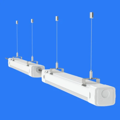 LED Batten Tri-Proof Light IP65 Oudoor 130lm/W Waterproof Linear LED Triproof Tube Light CE GS ETL cETL