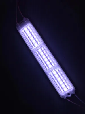 12V/24V 6LEDs 1.2W Truck Vehicle Strobe LED Lights Warning Light Bar for Car Emergency Signal LED RGB Flashing Side Marker Light