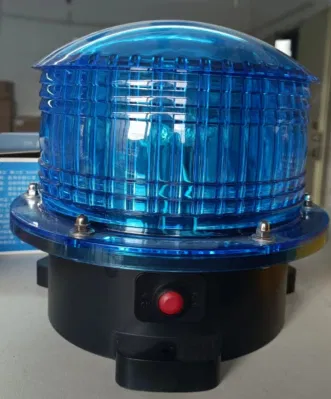  Waterproof 4 LED Solar Strobe Light Solar Beacon Solar Warning Light for Vehicle Traffic Emergency Using