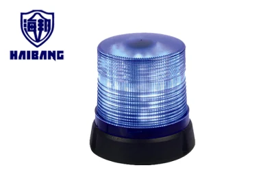12V Blue Police LED Beacon Warning Flashing Light