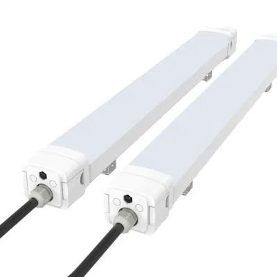 LED Batten Tri-Proof Light IP65 Oudoor 130lm/W Waterproof Linear LED Triproof Tube Light CE GS ETL cETL
