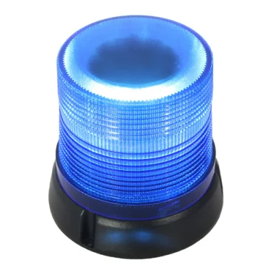 12V Blue Police LED Beacon Warning Flashing Light