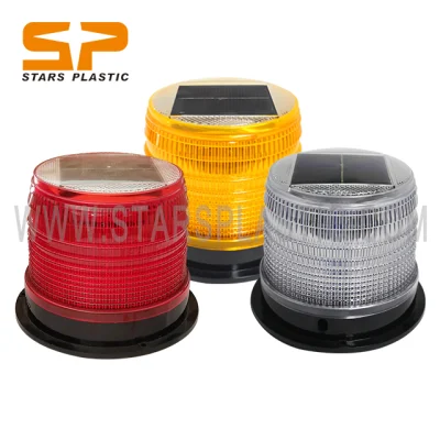  LED Solar Beacon Light/ Solar Water-Proof Vehicle Revolving / Rotary Warning Light (AB-SU1800)