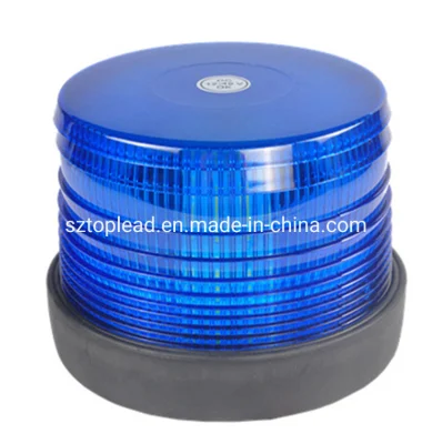 Factory Amber LED Flashing Warning Lamp DC12-48V Magnetic Rotary Strobe Emergency Beacons