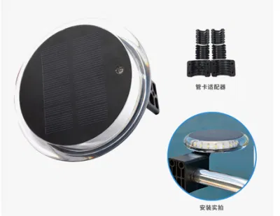 Solar Power LED Strobe Navigation Solar Marine Lamp Waterproof Beacon Remote Control Sos Warning Light