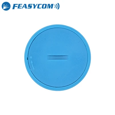 Feasycom Bluetooth 5.1 Real-Time Beacon Wall-Mounted Temperature and Humidity Sensor with Push Button and LED Status Light