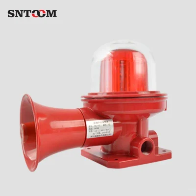 Professional Factory Bdj-02 Explosion Proof Flashing Audible and Visual Alarm Warning Light