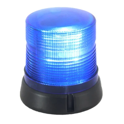 12V Blue Police LED Beacon Warning Flashing Light