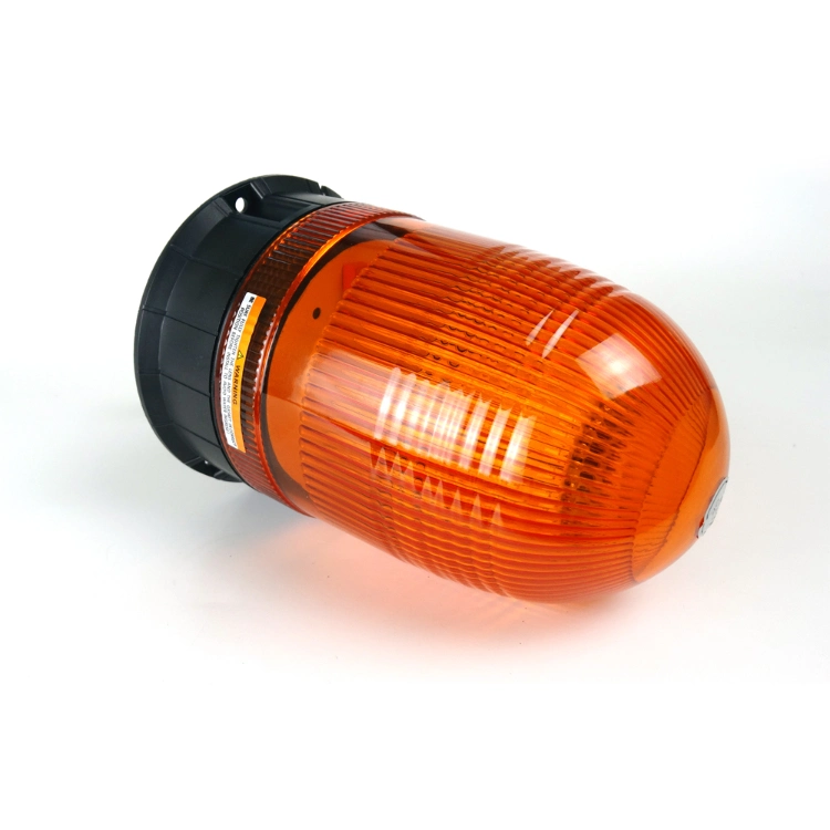 Baliza LED 80LED Car LED Rotating Flashing Beacon Strobe Warning Light 12V/24V Red Amber Mini Magnetic LED Warning Beacon