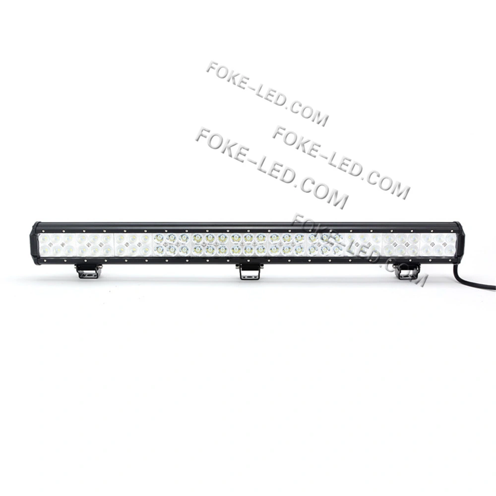 144W 180W198W EMC Single Row Amber LED Light Bar with DOT for Vehicle