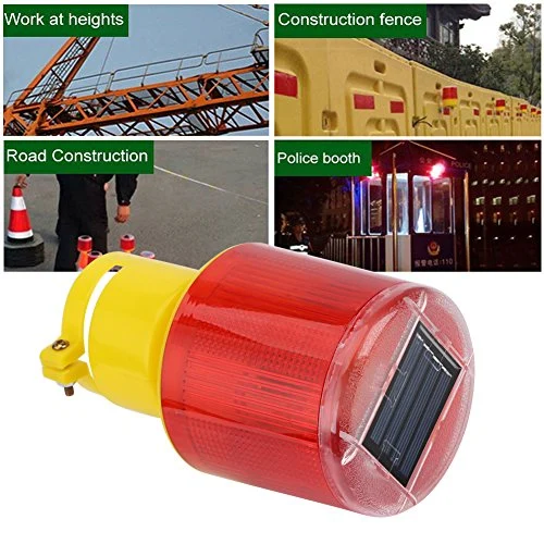 Solar Car Strobe Emergency Alarm LED Warning Flash Beacon USA