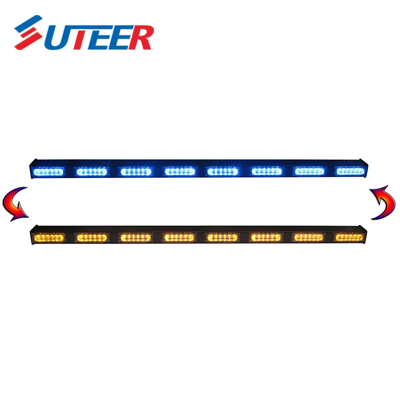 Dual Color Aluminum Housing LED Traffic Advisor Light Bars (TD86L)