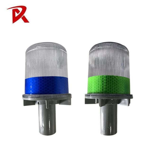 Traffic Safety Flashing Solar Road Safety Beacon Light for Traffic Cone