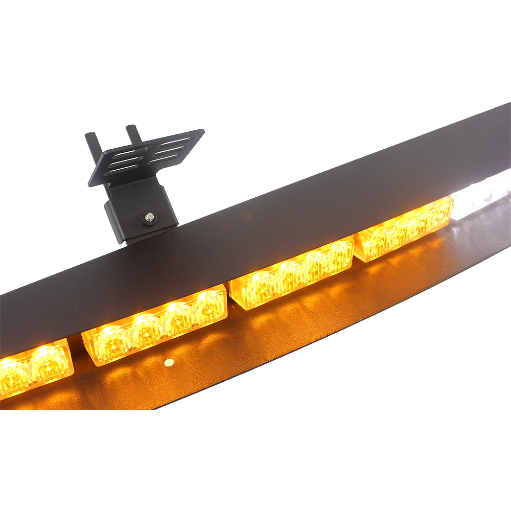 Haibang Black Aluminum Alloy Housing Amber LED Visor Windshield Light Bar