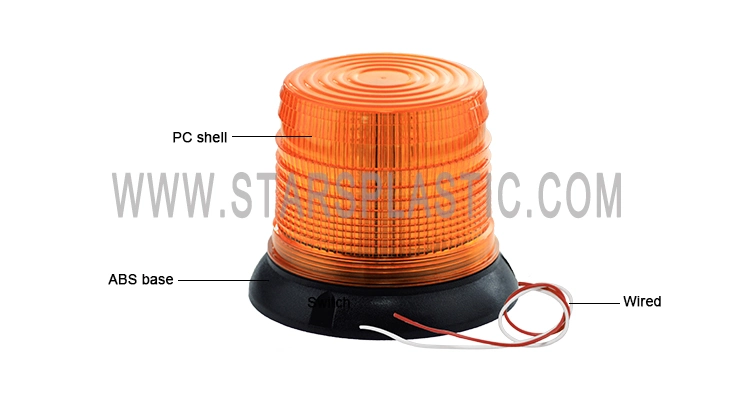 Road Safety Warning Rechargeable LED Strobe Beacon Light