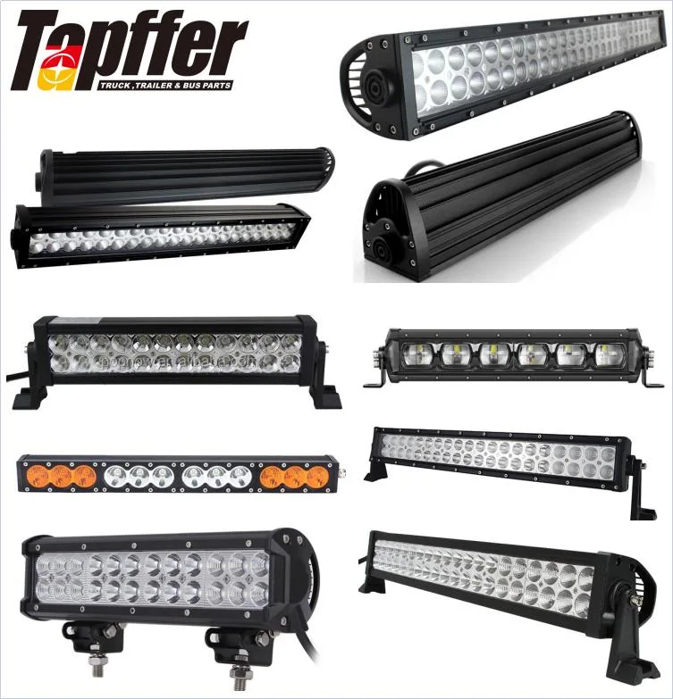 4 7 9 12 15 17 20 Inch Offroad 10V-60V 60W-420W Car LED Working Light Bar for Truck 4WD SUV ATV Trailer Pickup Wagon 4X4 Combo Lamp