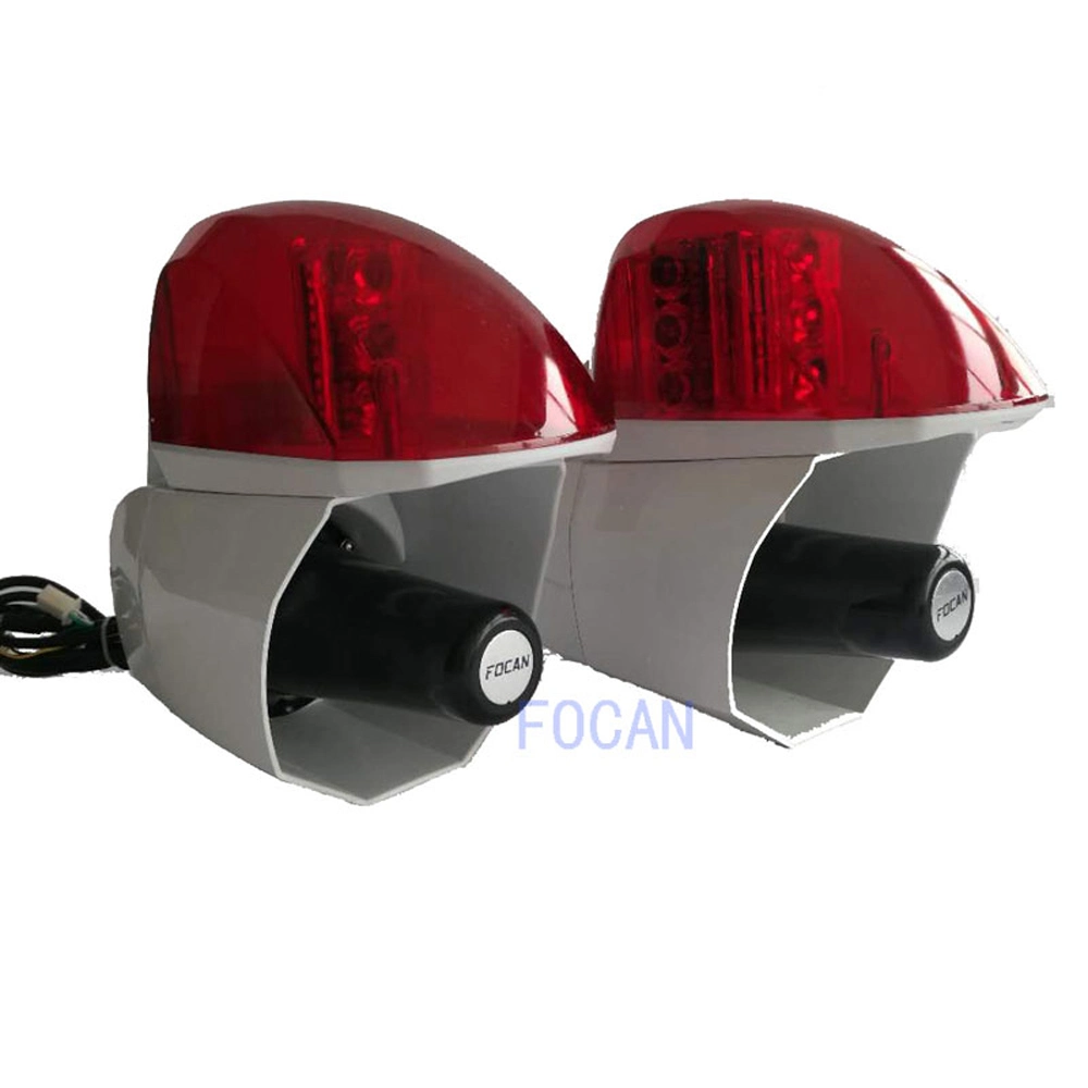 Motorcycle Pole Beacon Blue LED Pole Warning Flashing Tail Light for Motorcycle Bike