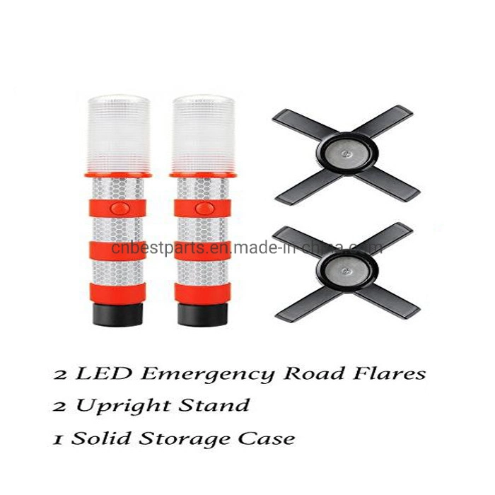 Wholesale Multifunction Traffic Warning Flashing Beacon Lamp Portable Emergency Lighting Road Baton Flare LED Lights Road Safety Warning Strobe Light