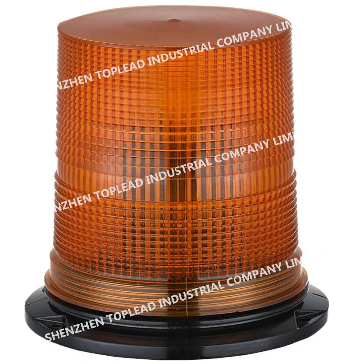 Heavy Duty DC12-48V SMD LED / Xenon Spiral Bulbs Strobe Rotary Emergency Flashing Warning Beacons with Aluminum Base