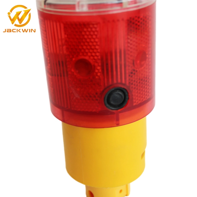 Red Flashing Mini LED Warning Beacon Light for Traffic Cone