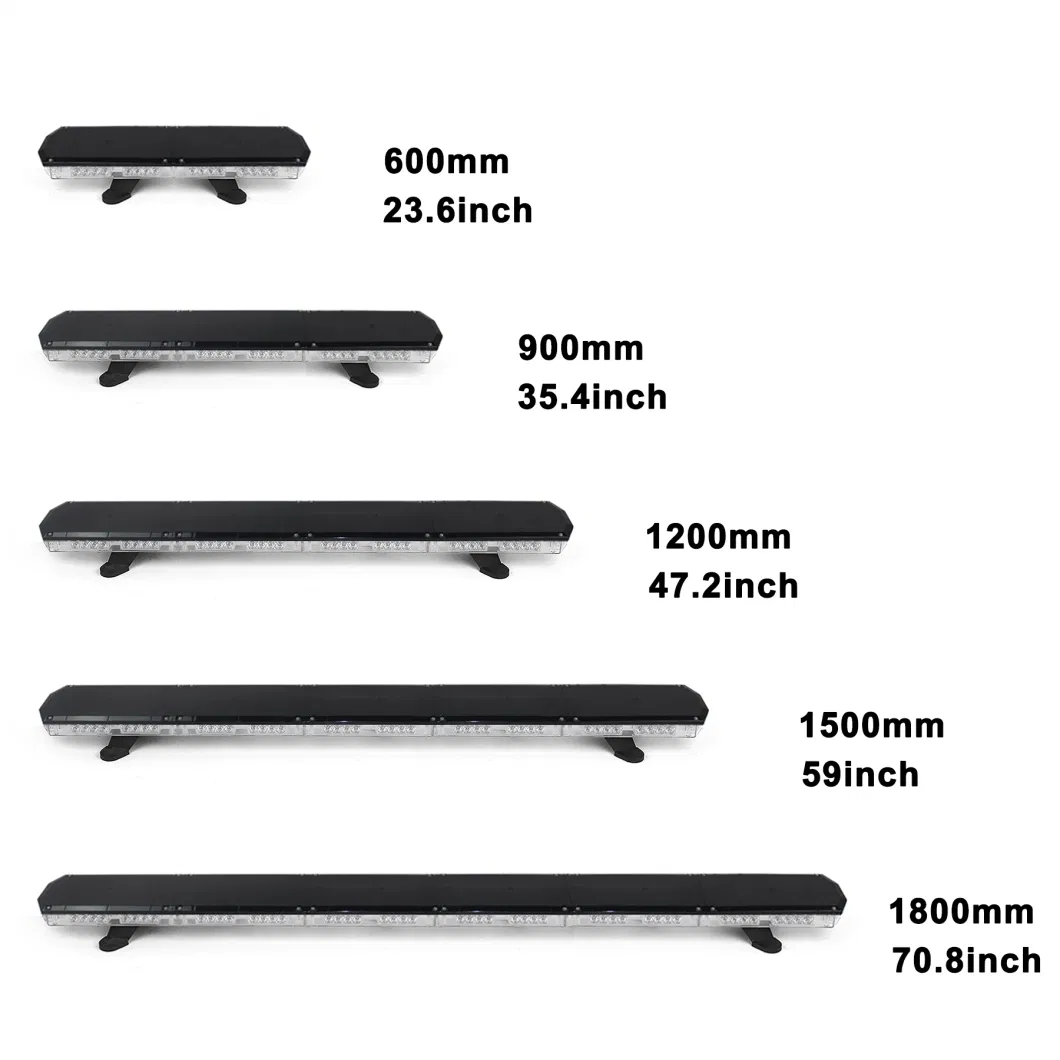 36 Inch Slim Thin Tir4 LED Warning Lightbar