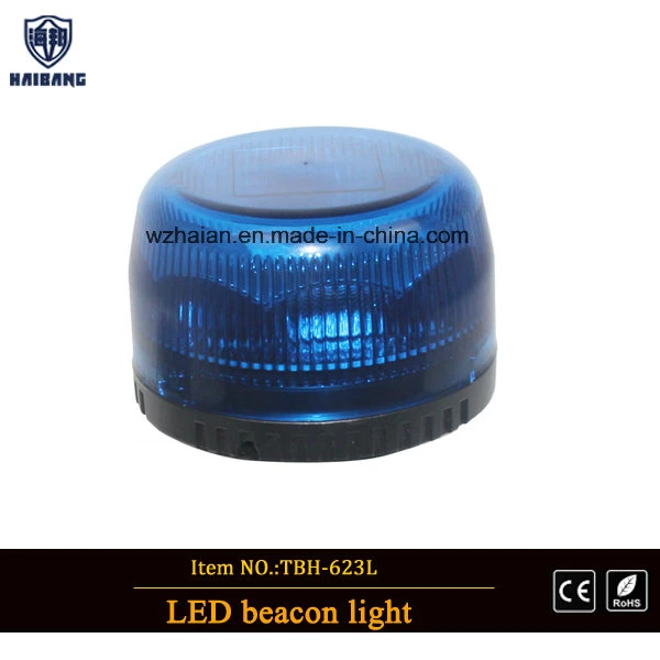 Blue LED Ambulance Emergency Warning Beacon Light with Magnet