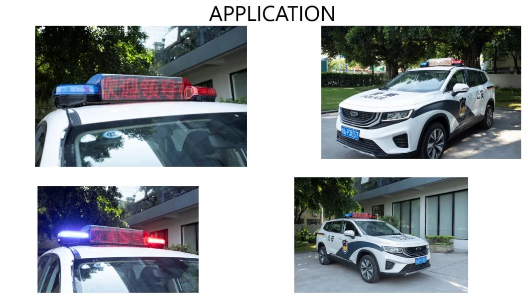 Senken LED Emergency Warning Lightbar with LED Message Sign