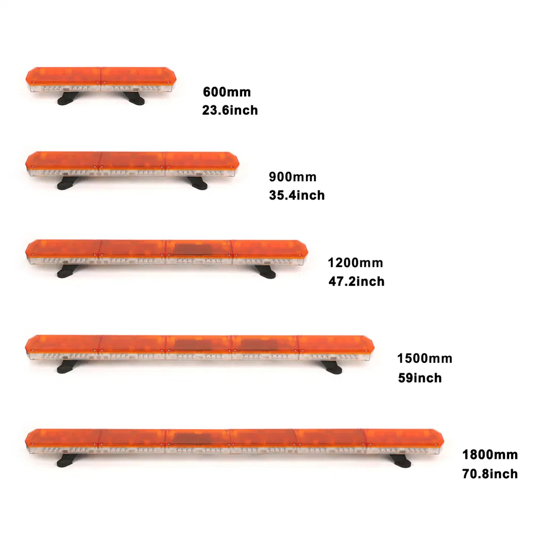 36 Inch Slim Thin Tir4 LED Warning Lightbar