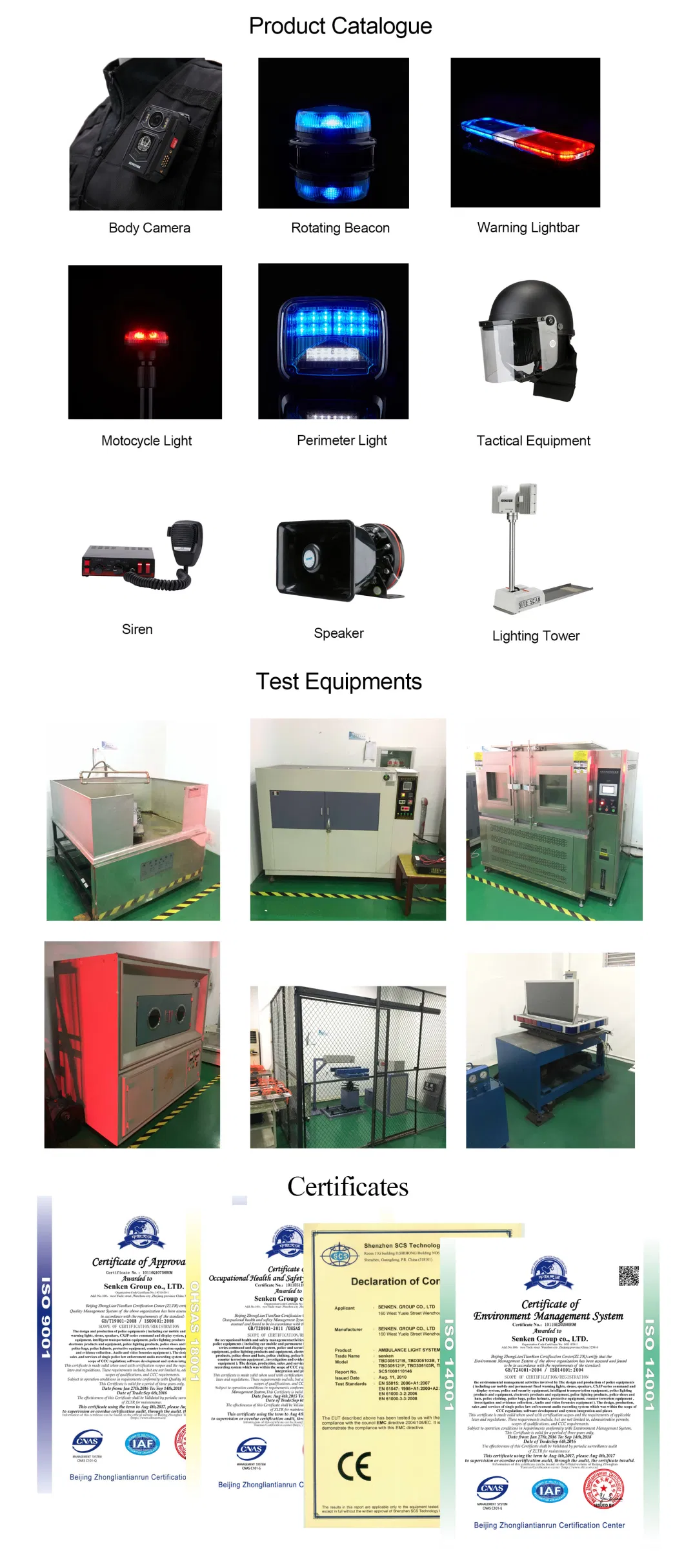 High Luminous Europe Standard Strobe Rotating Beacon